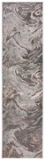 Covor tip traversă gri/bej 80x300 cm Marbled – Flair Rugs