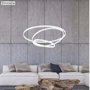 Lustra moderna suspendata, diametru 80cm, LED dimabil DEA NVL-17222001 D