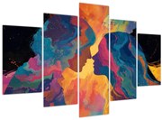 Tablou - Dragoste cosmică (150x105 cm)