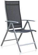 Scaun de gradina Conrado, negru/gri