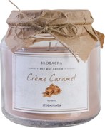 Lumânare parfumată din ceară de soia, 455 g, 45 ore, „Crème Caramel"