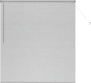 vidaXL Jaluzele venetiene Manual Argintiu 175 x 155 cm Aluminiu