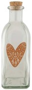 Sticlă Bohemia Gifts Heart, 500 ml