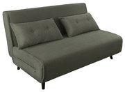 Fotoliu Pat SMART MULTIFUNCTION 140cm catifea raiata verde