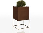 Ghiveci plante, flori design decorativ modern pentru amenajari interioare si exterioare, VELA CUBE PLANTER 54042R Vondom