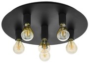 Eglo 98157 - Plafonieră PASSANO 6xE27/60W/230V