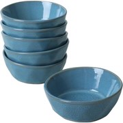 Set de 6 boluri din ceramică Facetta 12 cm,turcoaz