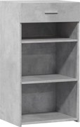 vidaXL Dulap, gri beton, 50x42,5x93 cm, lemn prelucrat
