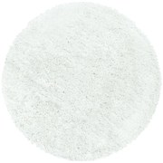 Covor alb rotund ø 80 cm Fluffy – Ayyildiz Carpets