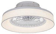 Ventilator de tavan alb cu LED cu telecomanda - Emily