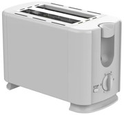 Prajitor de paine Rosberg R51440G, 700W, 2 felii, 6 trepte, Suprafata exterioara fara incalzire, Alb