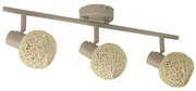 Spot DEX 3xE14/10W/230V bej/crem