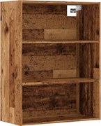vidaXL Dulap de perete suspendat, lemn vechi, 69,5x32,5x90 cm