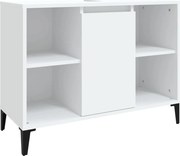 vidaXL Dulap de chiuvetă, alb, 80x33x60 cm, lemn prelucrat