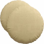 vidaXL Perne de Șezut 2 pcs Gri Verde Ø 50 cm Țesătură din corduroy