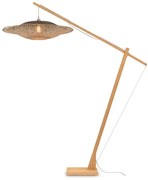 Lampadar din bambus KALIMANTAN orizontal L natur, 87cm
