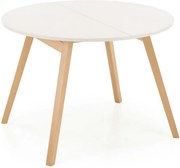 Masa extensibila RUBEN, casmir/stejar, PAL, 102/142x102x73 cm