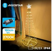 Decorațiune LED de Crăciun de exterior LED/3,6W/31/230V 2700K 180 cm IP44 Aigostar