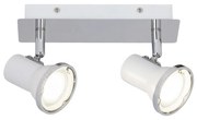Plafoniera cu 2 spoturi directionabile pentru baie IP44 Steve 5498 RX