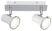 Plafoniera cu 2 spoturi directionabile pentru baie IP44 Steve 5498 RX