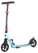 Trotineta pliabila NOVOKIDS™ Rocket Challenger, Maxim 100 kg, Inaltime reglabila 78-86 cm, Suspensie fata, Diametru roata 145 mm, Turquoise