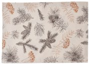 Napron de masă de Crăciun impermeabil Ace de Pin, 32 x 45 cm