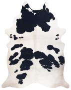 Covor Artificial Cowhide, Vaca G5069-1 alb negru din piele