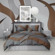 Stanex Lenjerie de pat creponată Gold Ribbon, 140x 200 cm, 70 x 90 cm, 140 x 200 cm, 70 x 90 cm