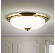 Orion - Lampă de tavan EMPIRA, 3xE27/40W/230V, Ø 48 cm, aurie