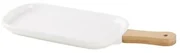 Tavă de servit Toro din ceramică cu mâner 25 x 15 x 2,3 cm