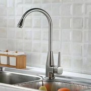 Baterie Bucătărie din Inox Satinat Model YSQ/102 – Design Elegant și Funcționalitate pentru Un Ambient Modern