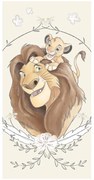 Disney Regele Leu Simba prosop de baie, prosop de plajă 70x140cm