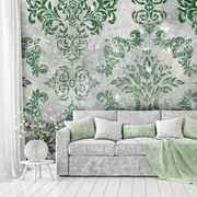 Fototapet - Motiv verde - beton (152,5x104 cm), în 8 de alte dimensiuni noi