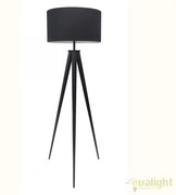 Lampadar cu trepied design elegant Tripod negru A-38683 VC