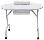 Masa de manichiura portabila cu geanta de transport cadou-cu sertar