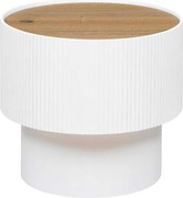 Masuta de cafea cu depozitare ENOLA, rotunda, Ø 38,5 cm