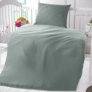 Lenjerie de pat Kvalitex pentru pătuțverde deschis, 90 x 135 cm, 45 x 60 cm