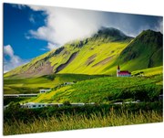 Tablou cu peisaj montan (90x60 cm)