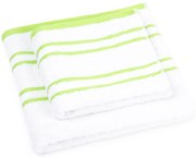 Set de prosoape Snow, verde, 50 x 100 cm, 70 x 140 cm