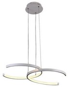 Lustră LED dimabilă pe cablu LED/50W/230V 3000-6500K + telecomandă