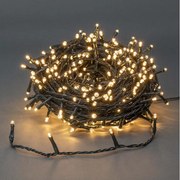 Nedis CLLS720 - Ghirlandă LED pentru exterior, 720 LED, 7 funcții, 57 m, IP44, alb cald