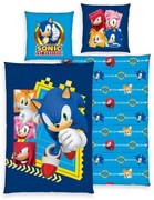 Lenjerie de pat din bumbac Herding Sonic, 135 x200 cm, 80 x 80 cm