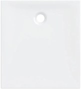 Cadita de dus dreptunghiulara Geberit Nemea acril alb 100x90 cm