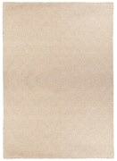 Covor reversibil pentru exterior din plastic reciclat Green Decore Solitaire, 120 x 180 cm, crem