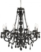 Candelabru stil clasic Marie Therese 8L gri inchis 8888-8GY SRT