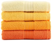 Set 4 prosoape baie Foutastic Daisy, 70 x 140 cm