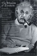 Poster Wisdom of Einstein