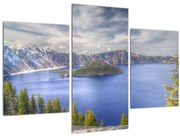 Tablou lacul montan (90x60 cm)