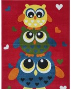 Covor copii bufnite 11207-120 Selectează mărime: 160 X 230