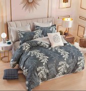 Lenjerie pat dublu, 6 Piese, Finet Premium